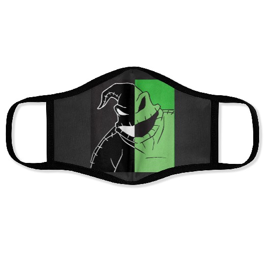 disneys The Nightmare Before Christmas Oogie Boogie Split Face Masks