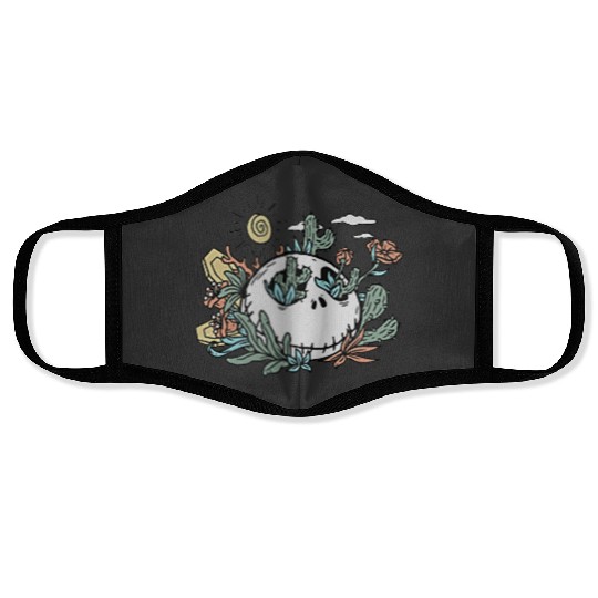 disneys The Nightmare Before Christmas Pocket Desert Skull Face Masks