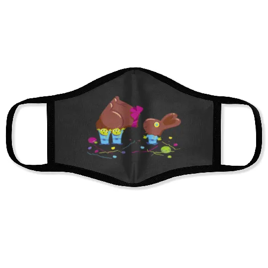 disneys pixars Toy Story Aliens Chocolate Easter Bunny Treat Face Masks