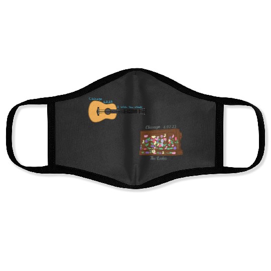 Discover Chicago N1 Eras Tour Surprise Songs PackActive Face Masks