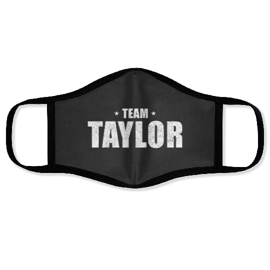 Discover team Taylor family last name family matching Taylor birth Face Masks