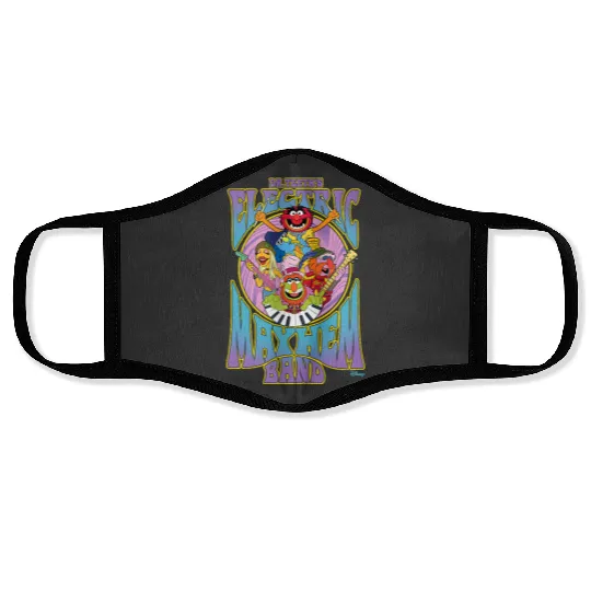 disneys The Muppets Dr Teeth's Electric Mayhem Band Face Masks