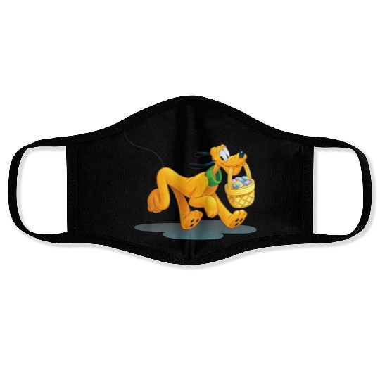 Disney Easter Pluto Easter1 Face Masks