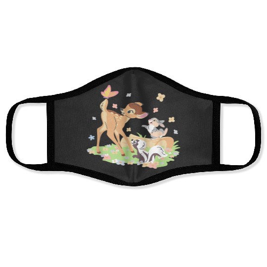 Disney Bambi Thumper & Flower Pastel Spring East Face Masks