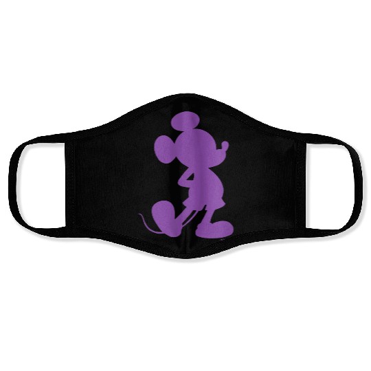 Disney Mickey Mouse Pride Classic Pose Purple Ic Face Masks