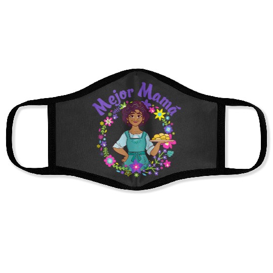 disneys Encanto Julieta Madrigal Mejor Mam Portrait Face Masks