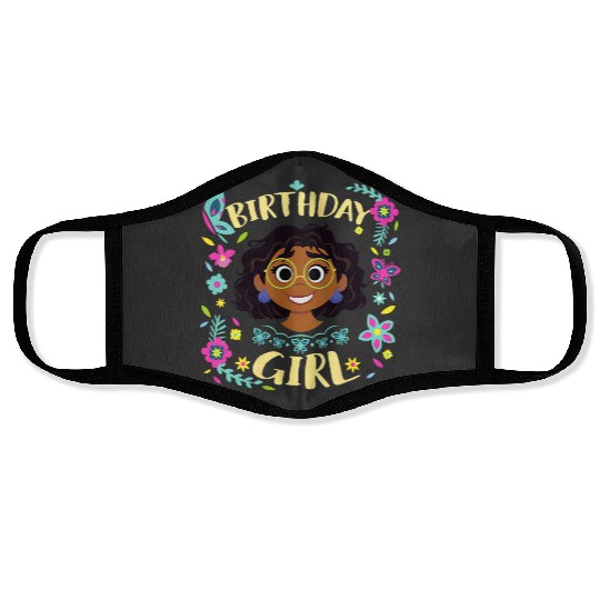 disneys Encanto Mirabel Birthday Girl Poster Face Masks