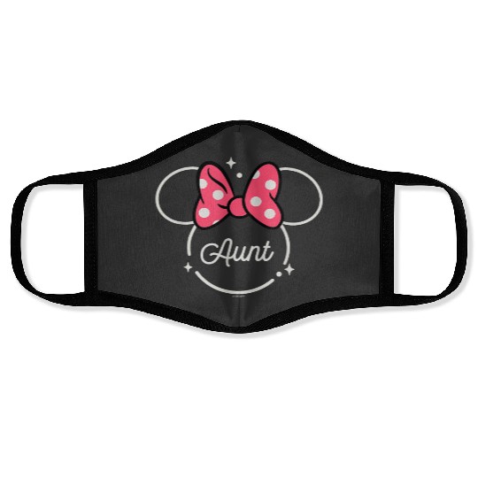 Disney Minnie Mouse Aunt Family Head Icon Magic Face Masks