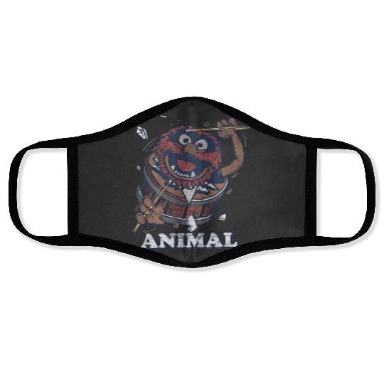 Disney The Muppets Vintage Animal Wild Drummer Bust Through Gifts Trends Face Masks