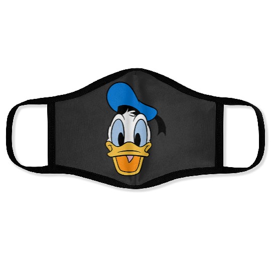 Disney Mickey And Friends Donald Duck Face Small Pocket Logo Gifts Trends Face Masks