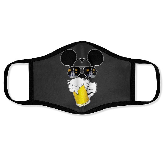 Mickey Beer Minnie, Epcot Drinking Around The World , Drinking Around the world checklist, Disney Couple s Face Masks