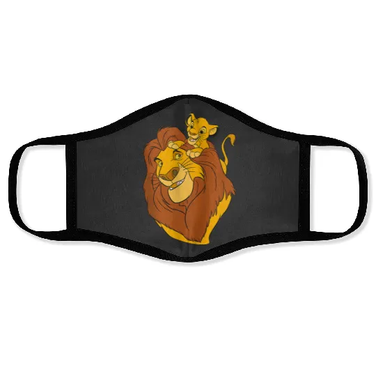Disney The Lion King Simba and Mufasa Father and Son 3524 Face Masks
