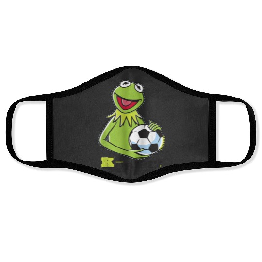 Disney The Muppets Kermit Soccer Ball Vintage St Face Masks