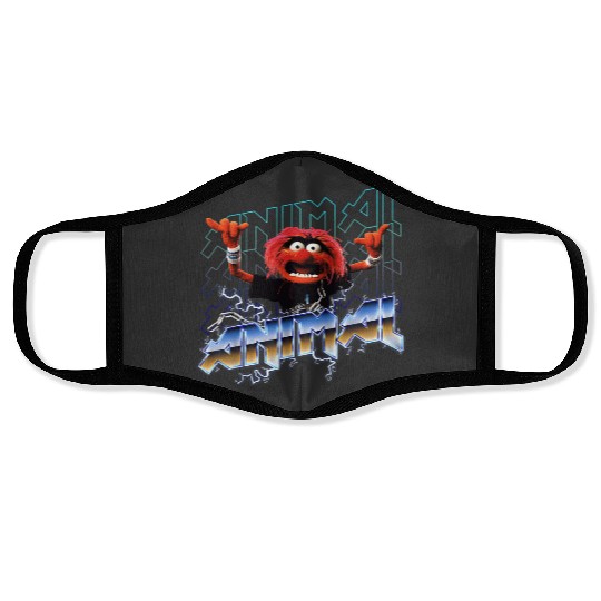 Disney The Muppets Animal Vintage Rock Metal Pos Face Masks