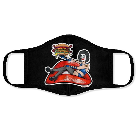 Dr Frankenburger Bobs Burgers Rocky Horror Parody Face Masks