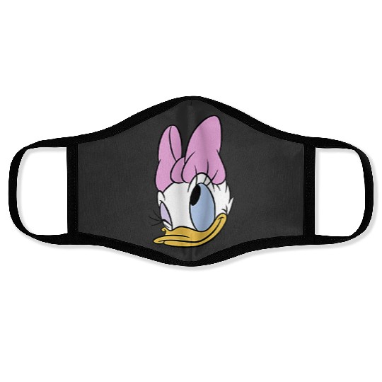 Disney Mickey And Friends Daisy Duck Face Small Pocket Logo Gifts Trends Face Masks