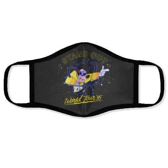 Disney A Goofy Movie Powerline Stand Out World Tour 95 Face Masks