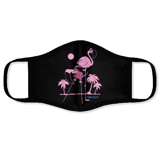 Disney Aladdin Iago Flamingo Costume Face Masks