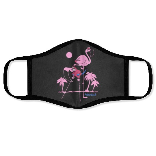 Disney Aladdin Iago Flamingo Costume Face Masks