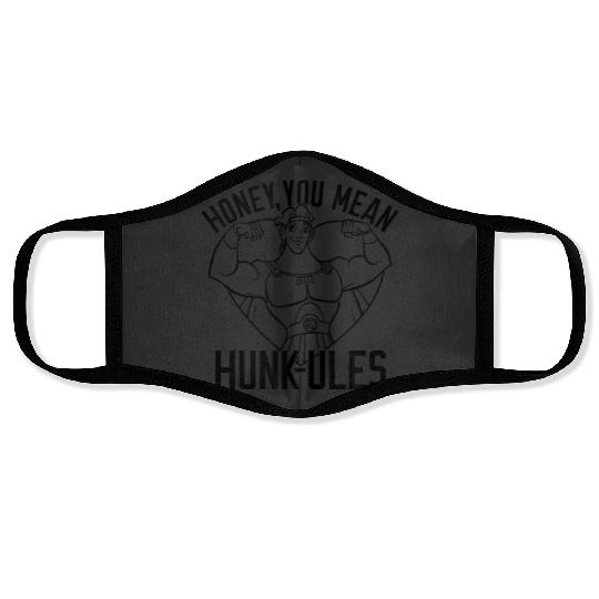 Disney Hercules Valentines Day Honey You Mean HunkUles Face Masks