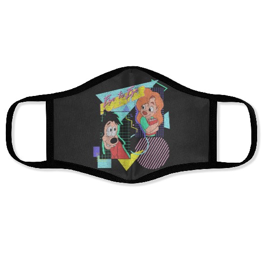 Disney A Goofy Movie Max Roxanne Eye To Eye Post Face Masks