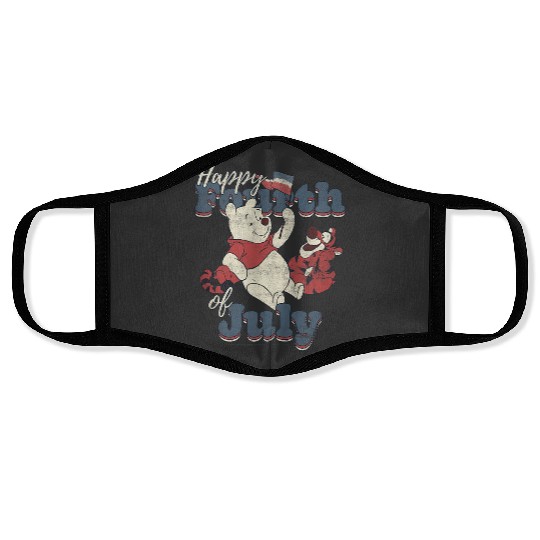 disneys Winnie The Pooh Happy 4th Of July Pooh And Tigger Face Masks
