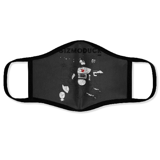 Disney DuckTales Gizmoduck Schematic Face Masks