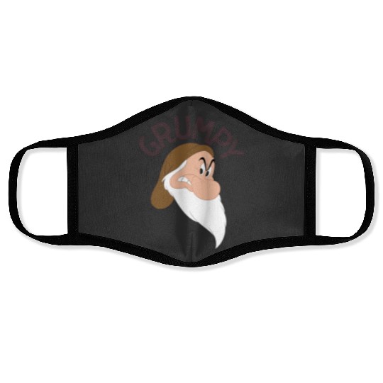 Disney Snow White The Seven Dwarfs Grumpy Face Face Masks