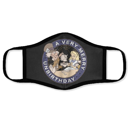 Disney Alice In Wonderland Mad Hatter Un-Birthday Face Masks