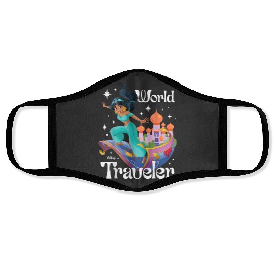 Disney Princess - Jasmine World Traveler Magic Carpet Ride gifts trends Face Masks