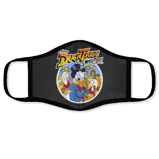 Disneys Ducktales Classic Uncle Scrooge Woo oo Face Masks