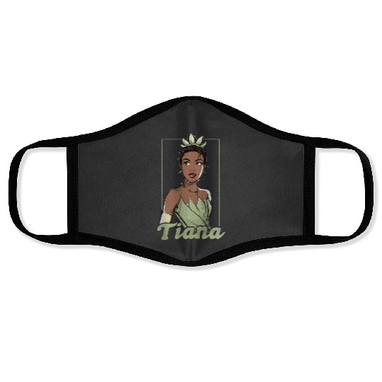 Disney The Princess And The Frog Tiana Sketch Portrait 4546 Face Masks