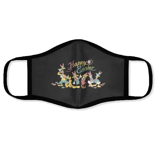 Disneyss Mickey Mouse And Friends Bunny Ears Easter Face Masks