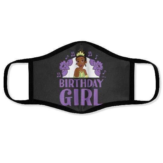 Kids Disney Princess - Tiana Birthday Girl gifts  Face Masks
