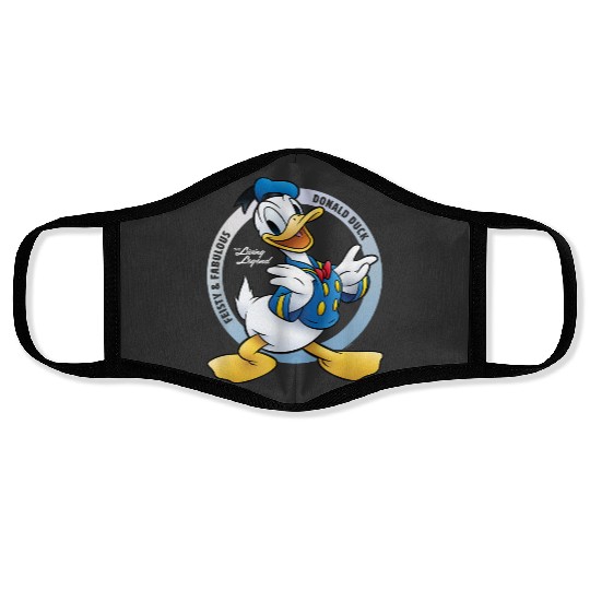 Disney Donald Duck 90th Anniversary Feisty Fabulous Legend gifts  Face Masks