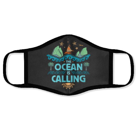 Disneyss Moana The Ocean Is Calling Face Masks