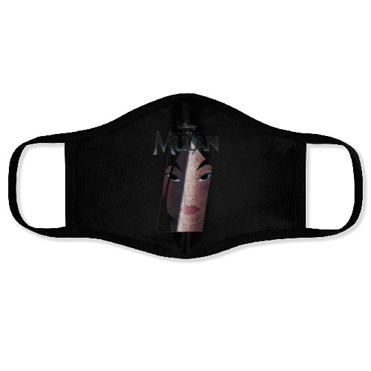 Disney Mulan Split Portrait Poster Face Masks