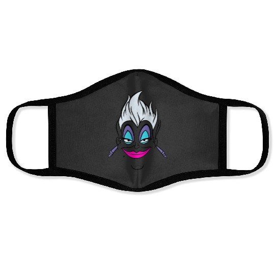 Disney Villains Ursula Big Face Face Masks