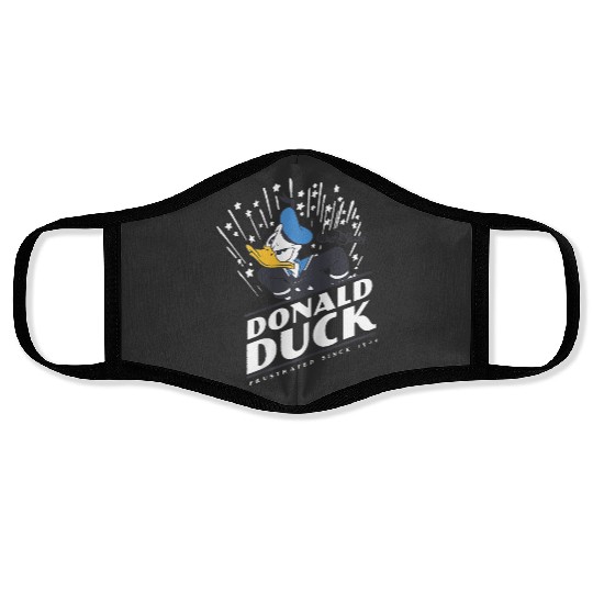 Disney Donald Duck 90th Anniversary Frustrated Since 1934 gifts  Face Masks