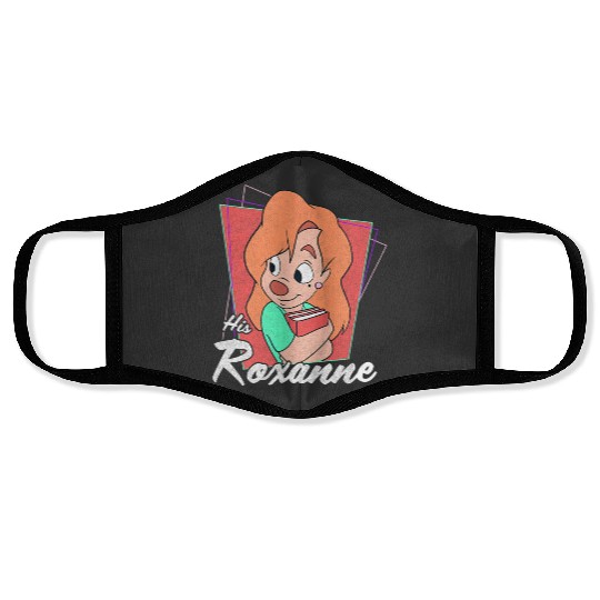 Disney A Goofy Movie Vintage Valentine His Roxanne Poster Face Masks