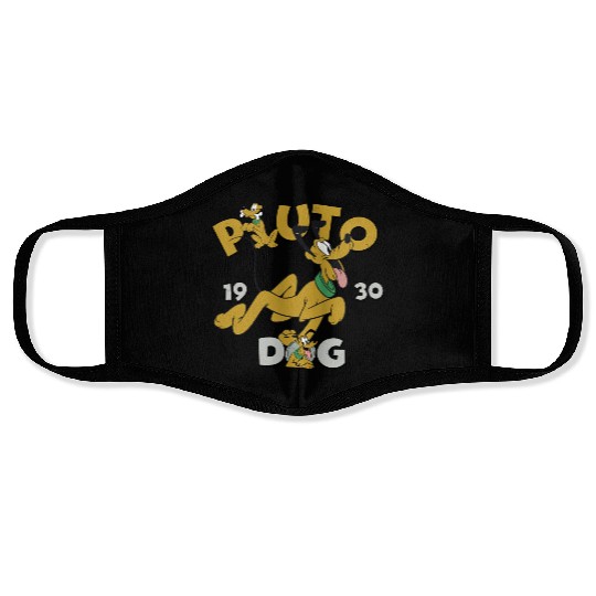 Pluto Est. 1930 Face Masks, Disney Pluto Face Masks
