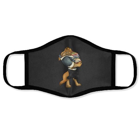 Disney Beauty And The Beast Book Worm Beast Face Masks