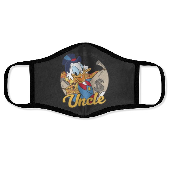 Disney DuckTales Scrooge McDuck World's Best Uncle Face Masks