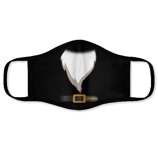 Disneyss Halloween Seven Dwarfs Grumpy Costume Face Masks