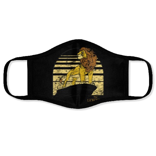 Disneyss The Lion King Simba Pride Rock Sunset Face Masks