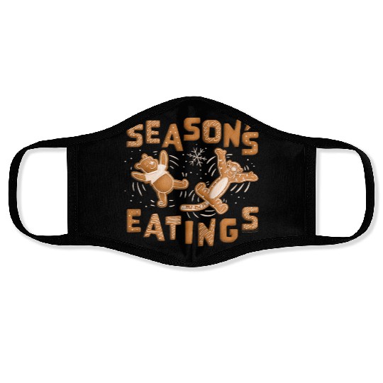 Disneyss Winnie The Pooh Tigger Gingerbread Seasons Eatings Face Masks