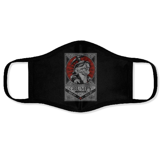 Disney Grumpy Grumpster Dwarf Face Masks