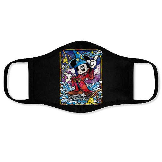 Disney Sorcerer Mickey Face Masks, Mickey Mouse Magic