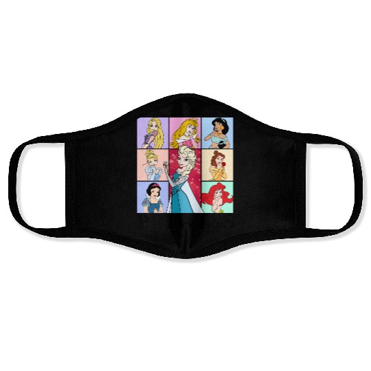 Eras Tour Disney Princess Face Masks, Disney Princess Face Masks, Eras Tour x Disney Princess Face Masks