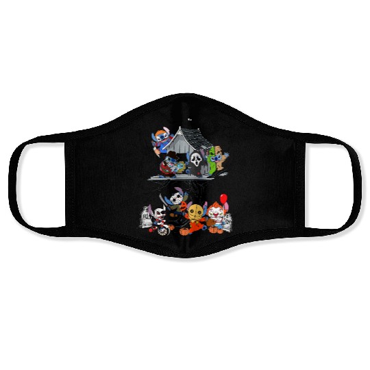 Disney Stitch Horror Halloween Face Masks